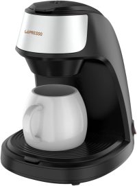51B5S8Vpe+L._AC_SL1500_ LePresso Mini Coffee Maker with Mug 450W - Black