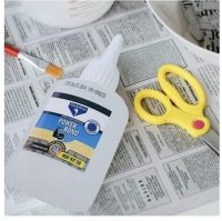 Dolphin super glue Fast Adhesive Power Bond MDF Kit – Strong Super Glue with Activator, Wood Glue, Nail Glue, Silicone Sealant, Epoxy, and Rust Remover – Multi-Purpose, Safe, and Heavy-Duty Adhesive