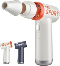 Electric Air Duster,Air Blower,110000RPM Portable Hand Held Duster, Replacement for Compressed Canned Air Duster Eco-Friendly,33m/s Wind Speed Violent Jet Fan for Dusting, Cleaning,Rechargeable,White