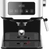 LePresso Digital Espresso Machine with Milk Frother, 20 Bar High Pressure Coffee Machine, 1.5L Water Capacity, 1100W, Espresso Maker with Touch Display & Pre-Brew, for Espresso, Latte, Cappuccino