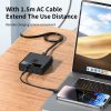 Mcdodo USB C Charger 100 W 4 Ports Fast Charging Station Multiple Charging Plug with Cable GaN Charger for iPad, MacBook/Pro/Air, Lenovo, Dell, Phone, Samsung