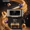 LePresso Digital Espresso Machine with Milk Frother, 20 Bar High Pressure Coffee Machine, 1.5L Water Capacity, 1100W, Espresso Maker with Touch Display & Pre-Brew, for Espresso, Latte, Cappuccino