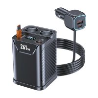Digitplus Car Charger Dp-S345 Multi Smart Power Socket 261w