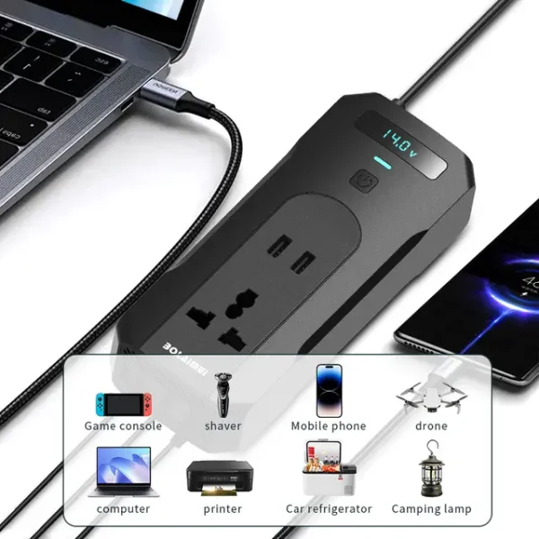 Car Power Inverter Charger 200W