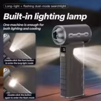 600,000 RPM Mini Turbo Jet Fan – Powerful Air Blower with 6 Adjustable Turbo Speeds – High-Intensity Jet Blower – Strong Dust Removal