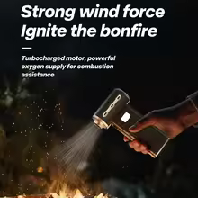 600,000 RPM Mini Turbo Jet Fan – Powerful Air Blower with 6 Adjustable Turbo Speeds – High-Intensity Jet Blower – Strong Dust Removal