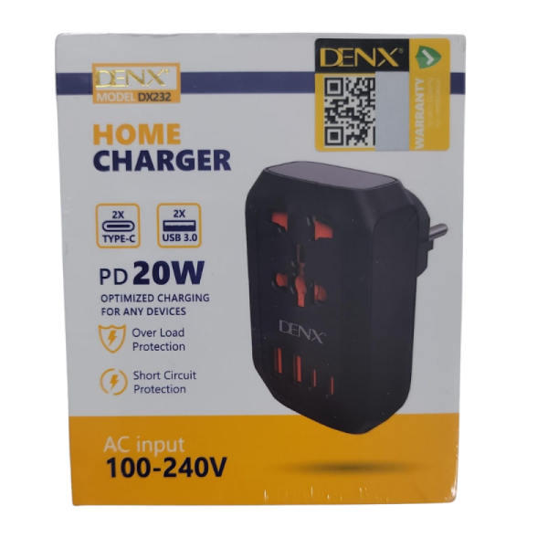 DENX Multi-Port Home Charger – Model DX232