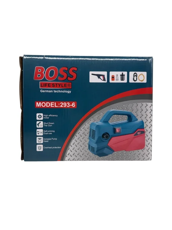 Portable mini water pump, 250 bar power – BOSS