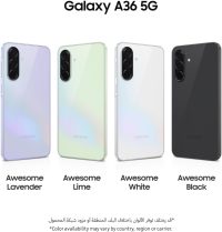 51G8Ji-9FSL._AC_SL1200_ Samsung Galaxy A36 5G, Android Smartphone, 256GB Storage, 8GB RAM, Awesome Black, 6x OS Upgrades, Large Display, Octa-Core Processor (UAE Version)