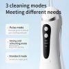 51owzQR5O5L._AC_ SKY-TOUCH Professional Water Flosser - Cordless Oral Irrigator with 3 Modes, 4 Replaceable Tips, Deep Cleaning, Rechargeable, Waterproof, BPA-Free, Portable for Gum Care, Home & Travel, Black
