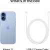 Apple iPhone 17 256 GB: 6.3-inch Display with ProMotion, A19 Chip, Center Stage Front Camera for Smarter Group Selfies, Improved Scratch Resistance, All-Day Battery Life; Mist Blue