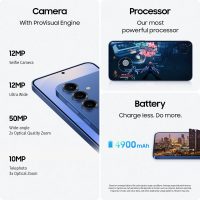 Samsung Galaxy S25+ Cell Phone, 256GB AI Smartphone, 12GB RAM,Silver Shadow, AI Camera, Fast Processor, ProScaler Display, Long Battery Life, 2025, (International Version)