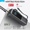 71PAWP7OogL._AC_SL1500_ Anker Power Bank, 25,000mAh 165W Ultra-Fast Portable Charger for Dual Laptops, Fast Charging Battery Pack with Built-In and Retractable Cables, For iPhone 17/16 Series, Samsung, and More