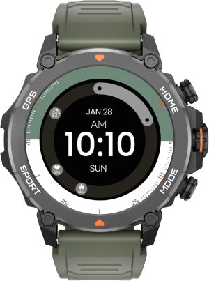 71ViKvmRtaL._AC_SL1500_ (1) Seeken Gravity Xtrek Smart Watches for Men | Automatic Watch for Men with Built-in GPS | Bluetooth Smart Watch with AMOLED Display, 100+ Sports Modes | 5ATM Waterproof | Green