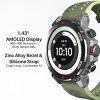 71j0a14NNGL._AC_SL1500_ (1) Seeken Gravity Xtrek Smart Watches for Men | Automatic Watch for Men with Built-in GPS | Bluetooth Smart Watch with AMOLED Display, 100+ Sports Modes | 5ATM Waterproof | Green