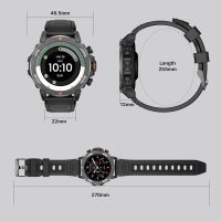 71m3pO33TyL._AC_SL1500_ (1) Seeken Gravity Xtrek Smart Watches for Men | Automatic Watch for Men with Built-in GPS | Bluetooth Smart Watch with AMOLED Display, 100+ Sports Modes | 5ATM Waterproof | Green