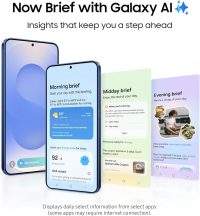 Samsung Galaxy S25+ Cell Phone, 256GB AI Smartphone, 12GB RAM,Silver Shadow, AI Camera, Fast Processor, ProScaler Display, Long Battery Life, 2025, (International Version)