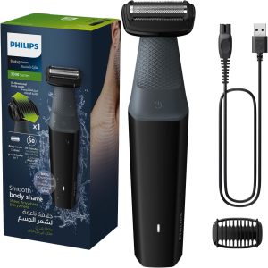 71yxZYwrdGL._AC_SL1500_ Philips Bodygroom BG3017/01 | Showerproof Groin & Body Trimmer | Hypoallergenic Blades, Close & Comfortable Shave, 3mm Comb | 50min Cordless, Ergonomic Grip