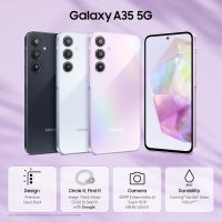 812G9En3bDL._AC_SL1500_ Samsung Galaxy A35 5G (Awesome Lilac, 8GB RAM, 128GB Storage) | Premium Glass Back | 50 MP Main Camera (OIS) | Nightography | IP67 | Corning Gorilla Glass Victus+ | sAMOLED with Vision Booster