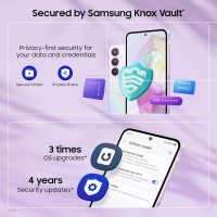 819SCkqOKgL._AC_SL1500_ Samsung Galaxy A35 5G (Awesome Lilac, 8GB RAM, 128GB Storage) | Premium Glass Back | 50 MP Main Camera (OIS) | Nightography | IP67 | Corning Gorilla Glass Victus+ | sAMOLED with Vision Booster